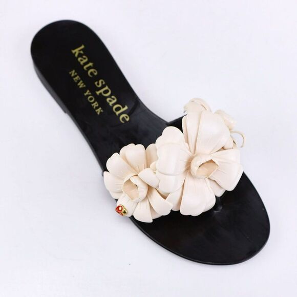 NIB Kate Spade GARDENIA Floral Sandals 7 - Picture 10 of 12
